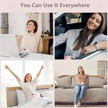 1500mAh Rechargeable Women's Portable Wireless Heating Pad, Multi-Level Adjustable, Back & Abdomen Heating Pad, Period Heating Waist Belt, Heating & Vibrating Waist Massager - Multicolor - View 13