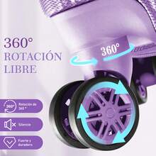 Luggage Sets - 紫色2款 - 查看 3