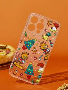 Silver Phone Case With Marilyn X Figure And Floral Print, Compatible With - 無色 - 查看 4