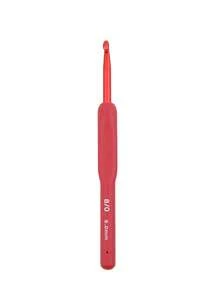 9 Sizes Luxury Red Crochet Hook Set With Soft Grip Handles, Multi-Color - Suitable For Beginners And Professionals, Includes Yarn, Knitting Needles, Etc. - Perfect For DIY Crafts, Knitting And Sewing Projects - Red - View 11