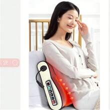 Multi-Function Neck & Shoulder Massager, Home Neck & Back Kneading Tool, Equipped With Adjustable Heat Therapy & Massage Functions (6 Massage Buttons), Massage Vibrator - EU C Type Plug(220-240V) - View 11