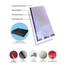 1 Set Slim Game Console Printed Skin Sticker, Waterproof Scratch-Resistant Protective Decal - Multicolor - View 8