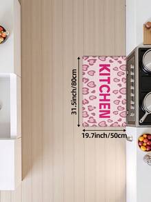 DAJIANG 1件装门垫，厨房地毯，防滑底，简约ins风舒适地垫，长款厨房垫/走廊地毯，适用于浴室、厨房、户外、室内、走廊、卧室、客厅、床边，可机洗，厨房配件，可水洗地毯 - 彩色 - 查看 15