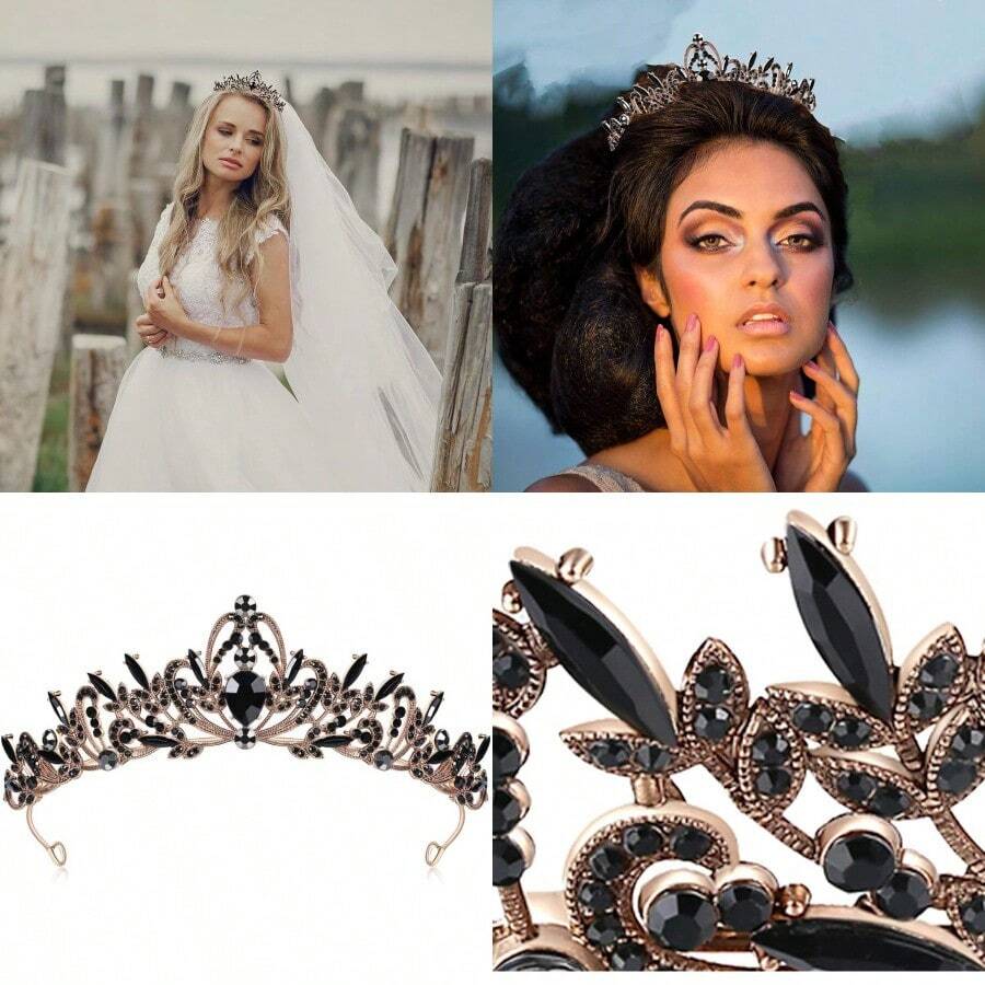 Lovelyshop Royal Crystal Pricess Wedding Alloy Tiara Headpiece for Wedding Prom BirthdayModa, belleza, imprescindible para una pequeña princesa - como en la foto - Ver 1