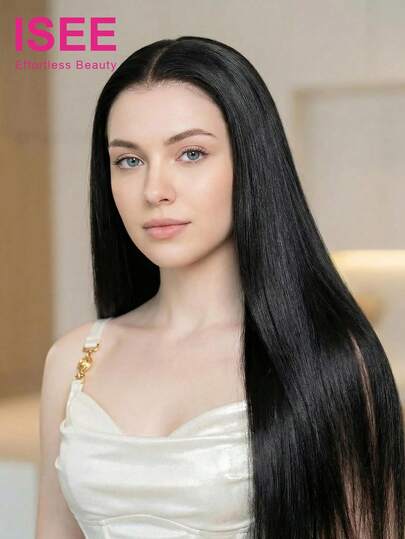 ISEE HÅR Tillverkad av 100 % obearbetat jungfruhår Rak peruk 180 % densitet 16-28 tum 9*6 transparent spets framtill Förblekt miniknutar Naturfärgat hår Förskuret spets Förplockat hårfäste Obearbetat äkta hår Högkvalitativ peruk
