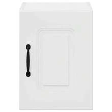 vidaXL Kalmar Küchenschrank, Hochglanzweiß, 30 x 31 x 40 cm - Weiss - Übersicht 6