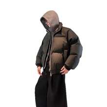 Casacos esportivos masculinos de inverno - Preto - Ver 3