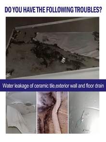 JUE FISH JUE-FISH 100g Transparent Leak Repair Waterproof Sealant - Strong Sealing Glue, Wear-Resistant For Roof Cracks, Bathroom Tile Leaks, Easy To Apply Waterproof Leak Repair Adhesive - Multicolor - View 3