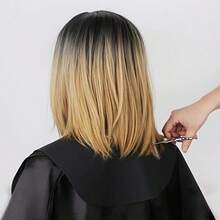 1件装硅胶美发肩垫，专用染烫硅胶美发披肩，沙龙颈套，防掉发美发造型配件