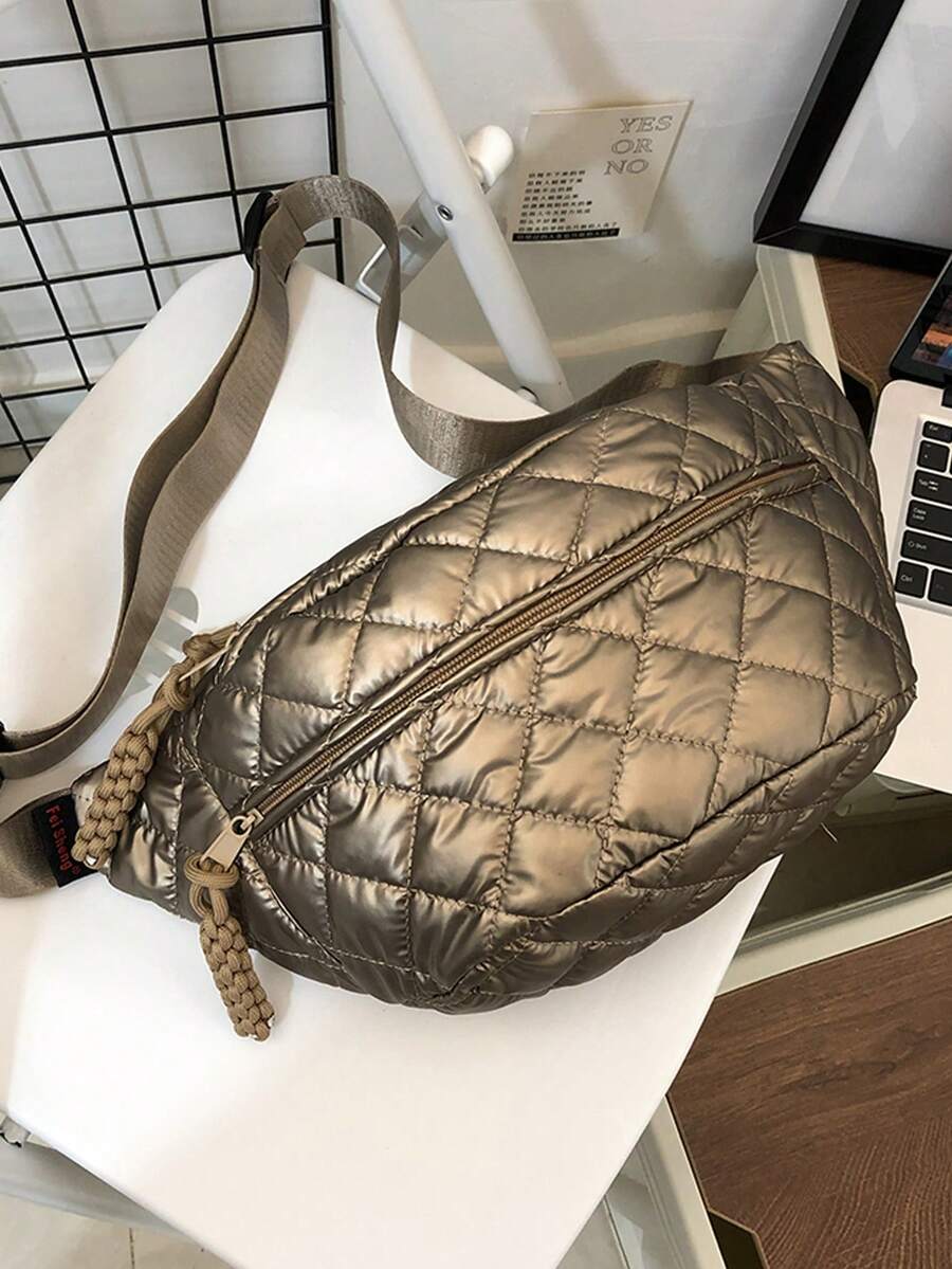 Women Fanny Packs - Gold - View 1