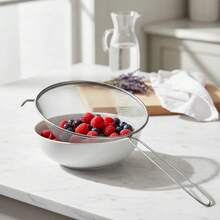 TendenciaColador Escurridor Grande De Metal De Malla ReforzadoCalidad premium - Metal - Ver 11