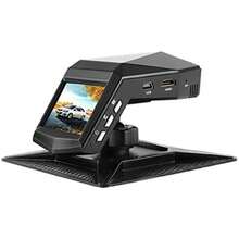 New 1080P Full HD Dash Cam Car Video Driving Recorder With Center Console LCD Car DVR Video Recorder Parking Monitor, Black, 500003463 - Mặc định - Xem 4