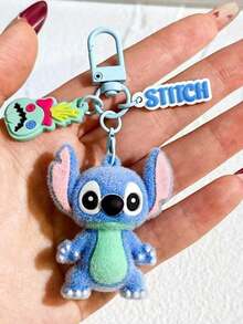 1pc Cute Cartoon Keychain, Suitable As Back To School Gift For Friends, Party Favors, Adorable Keychain, Funny Design, Lightweight Pendant, High-Quality Keyring, Novelty Accessory, Themed Keychain, Collectible, And Cartoon Fan Exclusive. - Multicolor - View 3