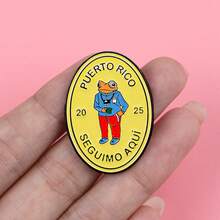 Cute Enamel Pin Lapel Pins Badges On Backpack Women's Brooch Clothes Gift Jewelry Fashion Accessories - Yellow - View 6