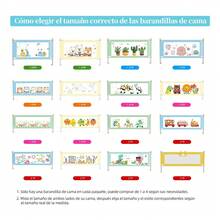 TendenciaBarandal Cama Bebe Protector De Cama  Para Bebés Agua Fish-1.5mCalidad premium