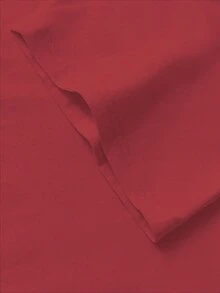 純棉男紅色T卹，復古做舊數字10印花與'MASTURBINHO'字樣設計，足球休閒風格，適合春夏季穿著，柔軟舒適日常度假休閒百搭 - 紅色 - 查看 7