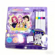 1本新款女性团体笔记本，Kpop迷你螺旋笔记本，绘画笔记本，学生个人日记本，便携式会计笔记本。“多种款式可选” - 彩色 - 查看 8