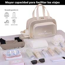 mhjDry Wet Bolsa de Gimnasio DeportivaMaleta Deportiva Bolsa de Deporte Gym Con Compartimento para Zapatos y Bolsillo Separado para Viaje Natación Yoga Bolsa de Lona para Mujeres Y Hombres Beigesleeping Bags - 219208416 - Ver 5