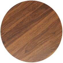 Dining Table (5-Piece), Round Dining Table, 80*80*75cm Dining Table With 4 Dining Chairs, Round Coffee Table For 4 People, Velvet Seats With Walnut-Colored Dining Table, Black Dining Chairs - Black - View 7