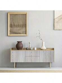 A Roll Of Wallpaper With Gray Wood Grain And Blue-Brown Wood Grain Patterns, Easy To Peel And Stick. It Is Suitable For Accent Wall Decoration In Bedroom, Study And Living Room, As Well As The Renovation Of Cabinets, Tabletops And Countertops. Multiple Sizes Are Available And Can Be Freely Spliced. - Grey - View 10