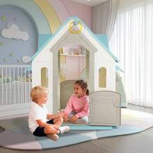 Kids Playhouses - Mint Green - View 4