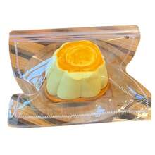 逼真炭烤布丁硅胶慢回弹玩具，超柔软慢回弹，学生友好型减压玩具，生日、节日、惊喜、季节性场合的完美礼物 - 彩色 - 查看 7