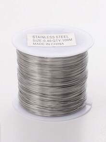 1/5Roll Stainless Steel Wire Handmade Beading Wire, Size 0.2/0.3/0.4/0.5/0.6mm For DIY Jewelry Making Wire, Bailing Wire, Snare Wire Trapping For Craft And Jewelry Making Supplies - Steel - View 6