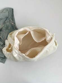 2026新款大容量尼龙面料单肩包，休闲多口袋新月形包，轻便多功能运动斜挎包