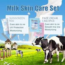Milk Skin Care Sets Birthday Christmas Gifts For Teenage Girls - Skin Care For Kids- Skincare For Girls 10-12- Teen Skin Care Kit For Women Girl Stuff - Skin Care For Teens - Facial Kit For Women - / - 查看 3