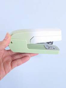 1个便携式渐变中号订书机，创意旋转设计 - 可装订20张纸，送朋友的完美礼物 - 彩色 - 查看 8