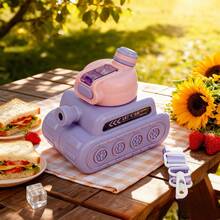 1PC Cute Bus Shaped Car Water Bottle With Straw, Outdoor Portable Pop-Up Lid Large Capacity Drinking Cup - Multicolor - View 13