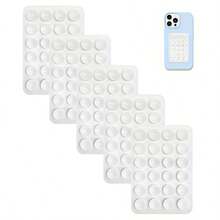 5pcs Silicone Suction Cup Phone Holder, Waterproof Sticky Base Suitable For Most Phones, Universal Finger Grip For Selfie & Video Calls - Multicolor - View 20