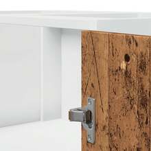 vidaXL Meuble de cuisine "Lyon" Bois ancien 75,5 x 75,5 x 81,5 cm Bois d'ingénierie - Tabac - Voir 8