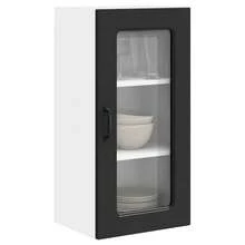 vidaXL Kalmar 2-teiliger Küchenschrank, schwarz, 40 x 31 x 80 cm - Schwarz - Übersicht 3