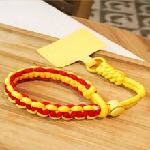 可调节编织手机挂绳，简约ins风腕带，加厚防丢设计，适合欧洲旅行