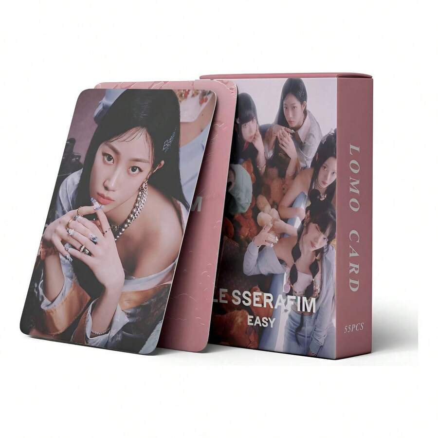 Tarjetas fotográficas Tendencia55 Le Sserafim - Easy Le Sserafim EasyPremium Calidad - 1 - Ver 1
