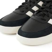 Zapatillas Adidas para hombre, primavera 2025, nuevo estilo, de cuero, transpirables, deportivas, informales, deportivas - Negro - Ver 8