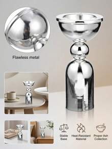 一款简约优雅的铁艺香炉，适合家居香氛和装饰。这款香炉架可用于家居装饰、卧室、客厅（作为中心装饰品）、办公室、瑜伽室和派对，营造优雅氛围。 - 彩色 - 查看 4