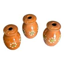 TendenciaPalillero De Barro Artesanal Tradicional Mexicano 12 Pz Flor Marrón ClaroCalidad premium - Marrón claro - Ver 6