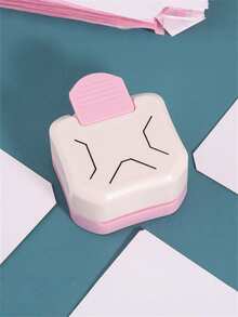 1个三合一迷你圆角器，优雅的边角修剪器，多功能角切割器/打孔器，适用于DIY纸艺、卡片制作和剪贴簿、照片、卡片、名片、项目、剪贴簿、照片卡片和名片制作