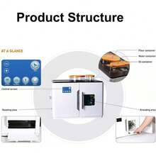 mhjMáquina automática Roti Maker - Operación de 1 toque para 20 panes planos perfectos Roti Chapati omelette Pitasleeping Bags - 219156753 - Ver 6