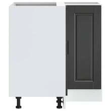 vidaXL Armário de cozinha Porto black bois d'ingénierie - Preto - Ver 7