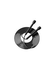 1pc Adjustable Tangle-Free Jump Rope, Unisex Professional Speed Training Endurance PVC Skipping Rope, Suitable For Home Fitness, Yoga, Weight Loss, Boxing Training, Black/Pink