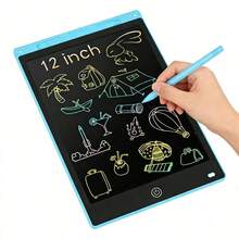 2-Inch Large Screen Electronic Writing Board For Kids, Magic Board, Whiteboard, One-Key Erase Reusable Drawing Tablet With Stylus, Office Planning Board, Durable PVC Design, Creative Learning Tool, Smooth Surface, A Great Gift