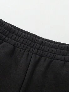 Quần jogger  cho bé trai, quần thể thao trẻ em có bản quyền IP với bo chun ở gấu quần, bộ sưu tập Xuân 2026. - màu đen - Xem 3