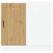 vidaXL Armadio da cucina Porto chêne artigianale bois d'ingénierie - Castano - Visualizzare 4