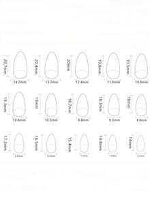 30 Stück kurze mandelförmige tragbare Nägel, minimalistische einfarbige Aufklebe-Nägel, inklusive Gelee-Gel und Nagelfeile, geeignet für Frauen für den täglichen Gebrauch, Partys, Urlaub Nagelbedarf - Violett - Übersicht 5