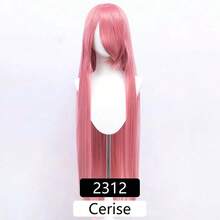 Synthetic Wig Long Straight Hair Cosplay Wig Anime Wig Party Wig Music Festival Halloween Wig Christmas - Multicolor - View 8