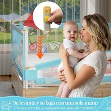 TendenciaBarandal Cama Bebe Protector De Cama  Para Bebés Agua Fish-1.5mCalidad premium