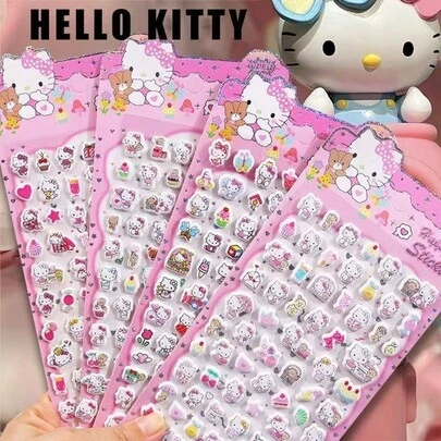 Dessa bedårande 3D-tecknade klistermärken är perfekta för barn. Tillverkade av svamp och PVC, de är en del av ett gör-det-själv-dekorationsset. Det finns 4 olika designer, perfekta för klistermärkesböcker, seriefigurer, vattenflaskor, gör-det-själv-dekorationer, telefonskal med tecknat tema och mer.